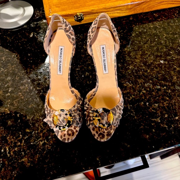 Manolo Blahnik Shoes - Leopard Manolo Blahnik